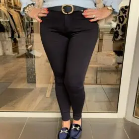 Norfy broek Skinny Britta Blauw