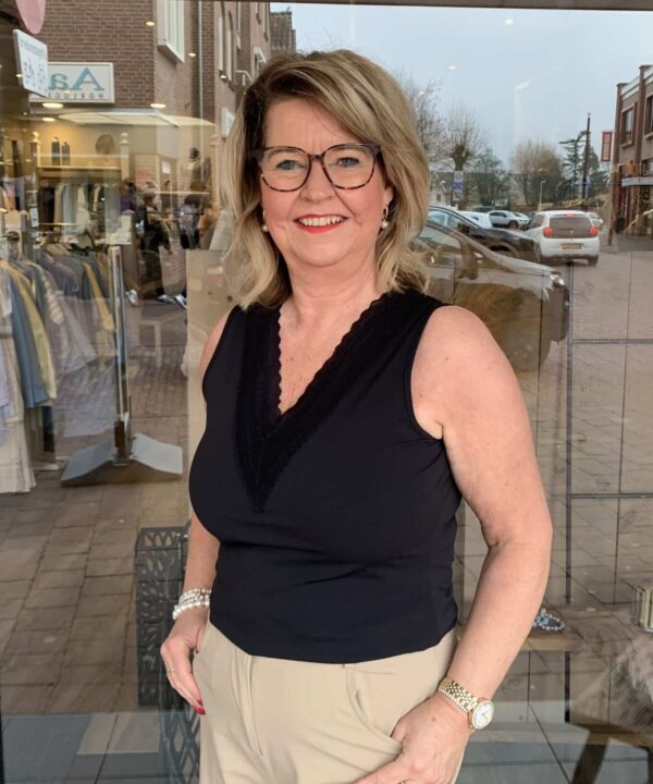 Top Lacy Mi Piace Black