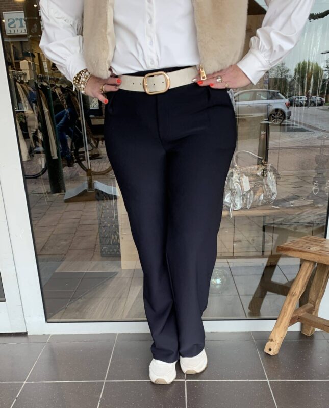 Straight Broek Sanne Blue