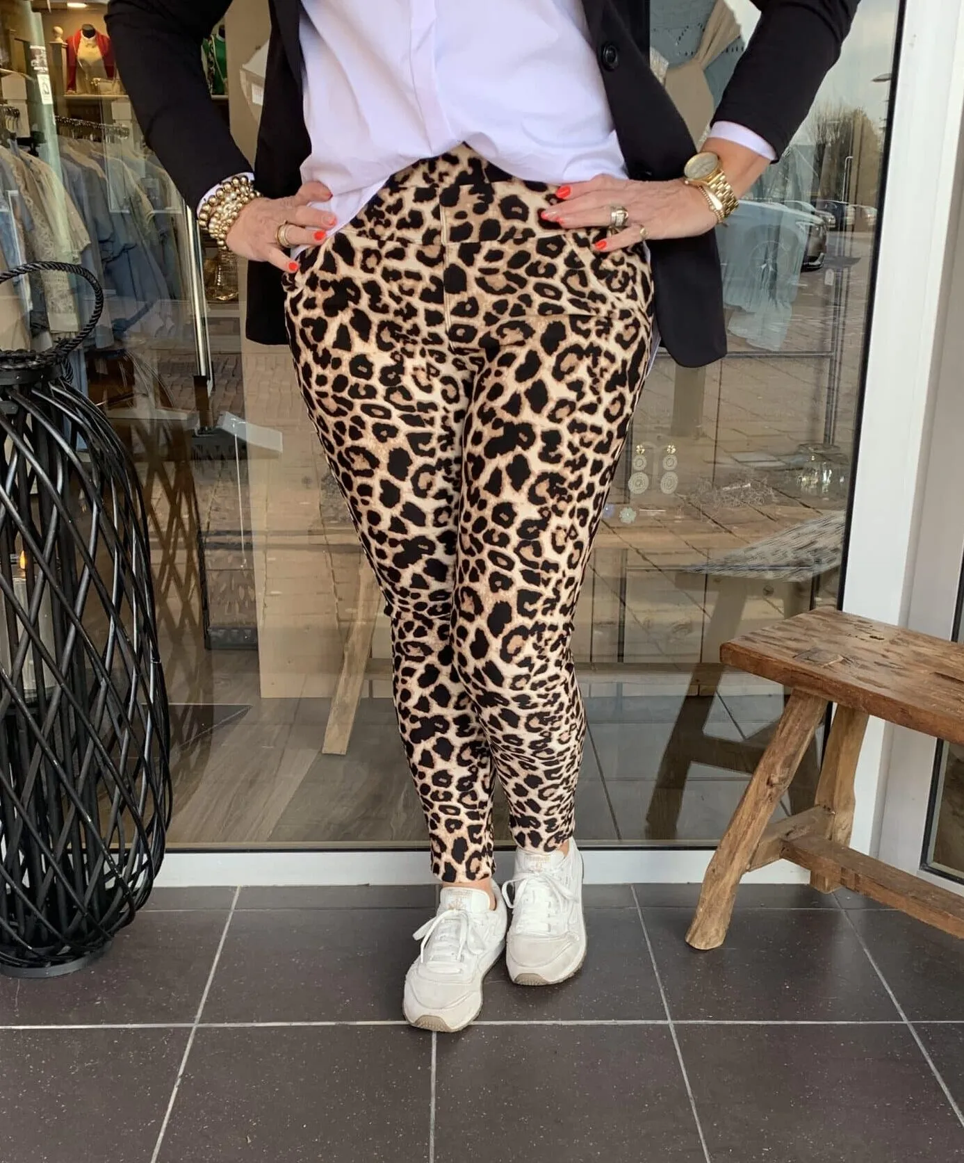 Tregging Luce Leopard