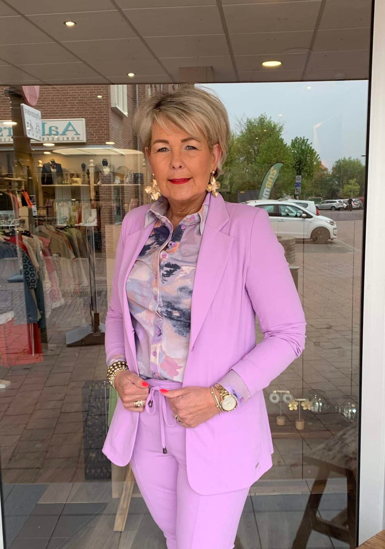 Blazer Tess Mi Piace Lilac