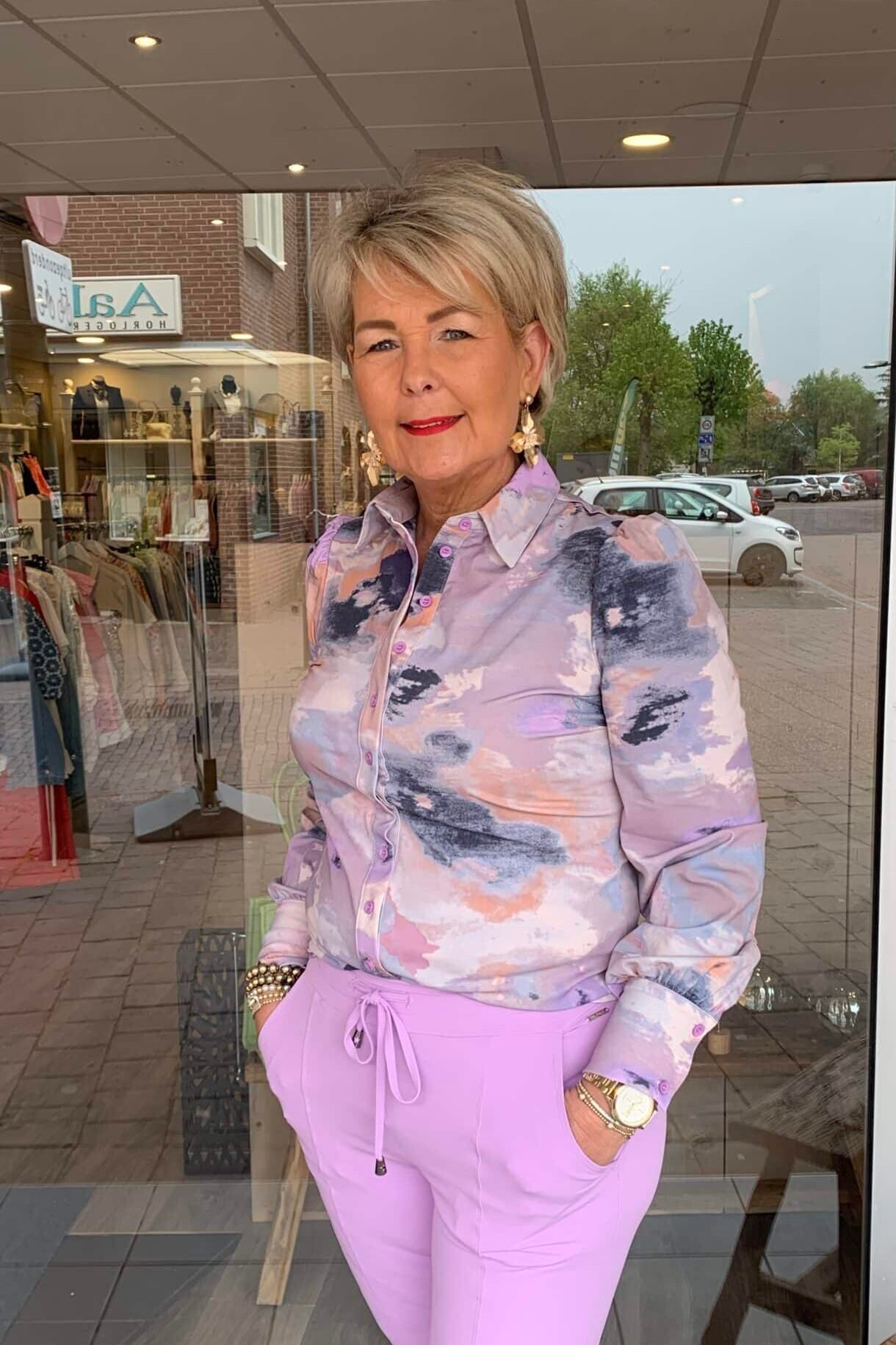 Blouse Clara Mi Piace Lilac Monet