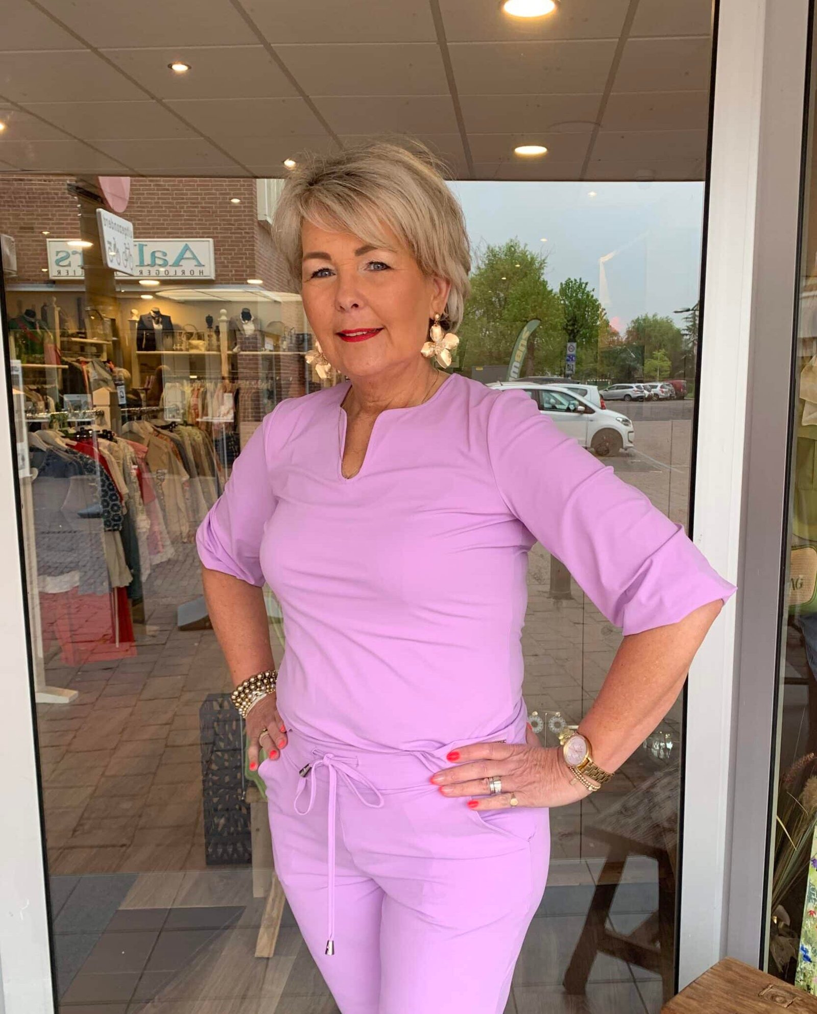 Top Myrthe Mi Piace Lilac