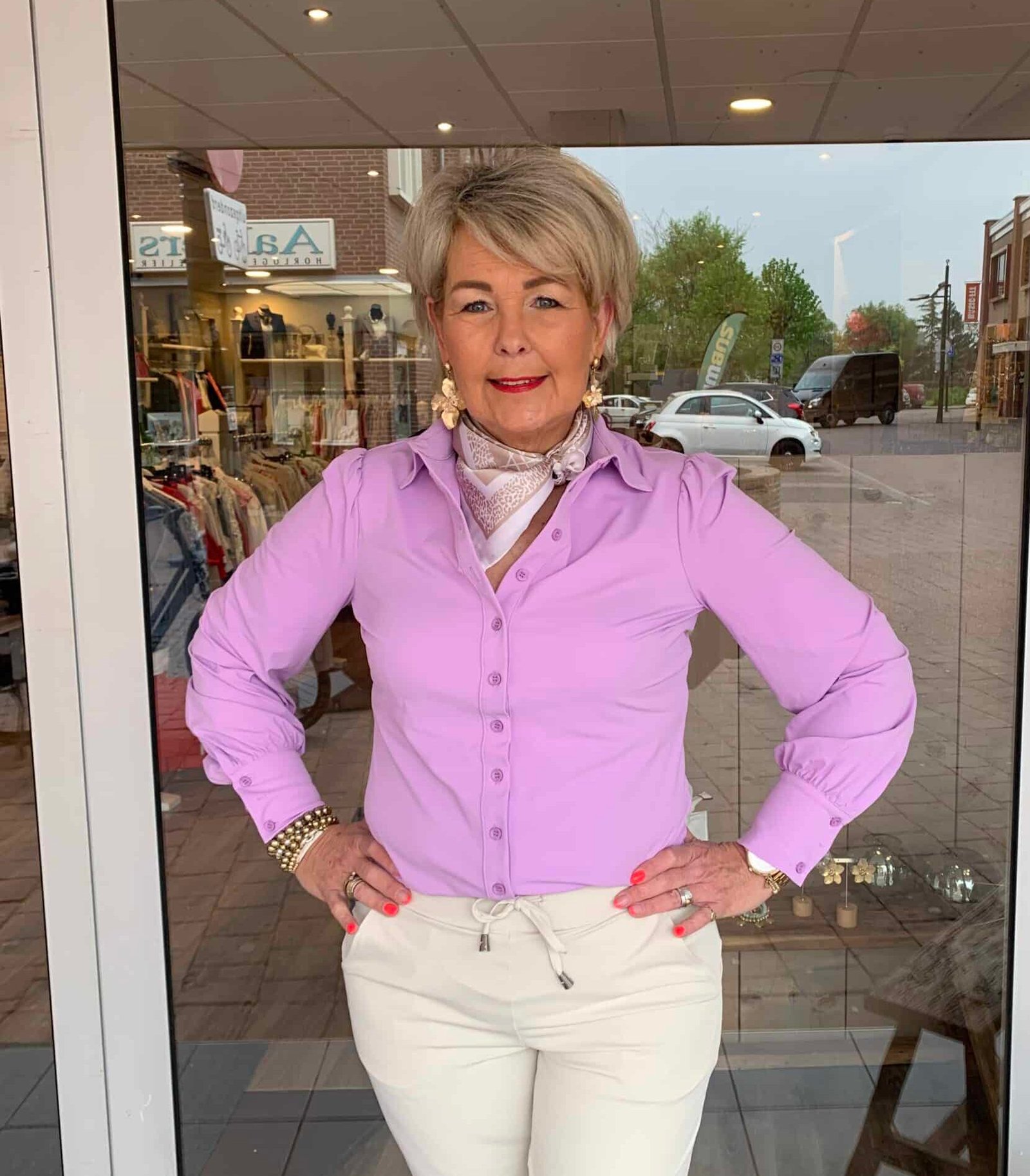 Blouse Clara Mi Piace Lilac