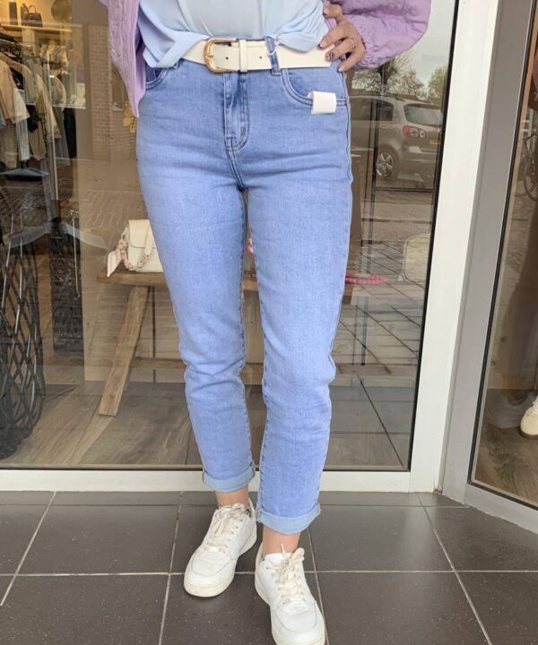 Mom Fit Light Jeans Hello Miss