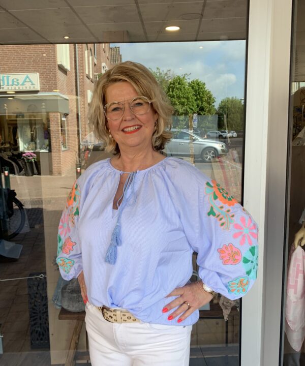 Blouse Madé Colourfull Sleeve