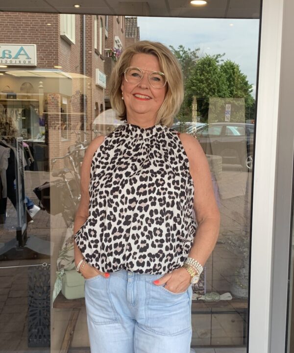 Haltertop Leopard