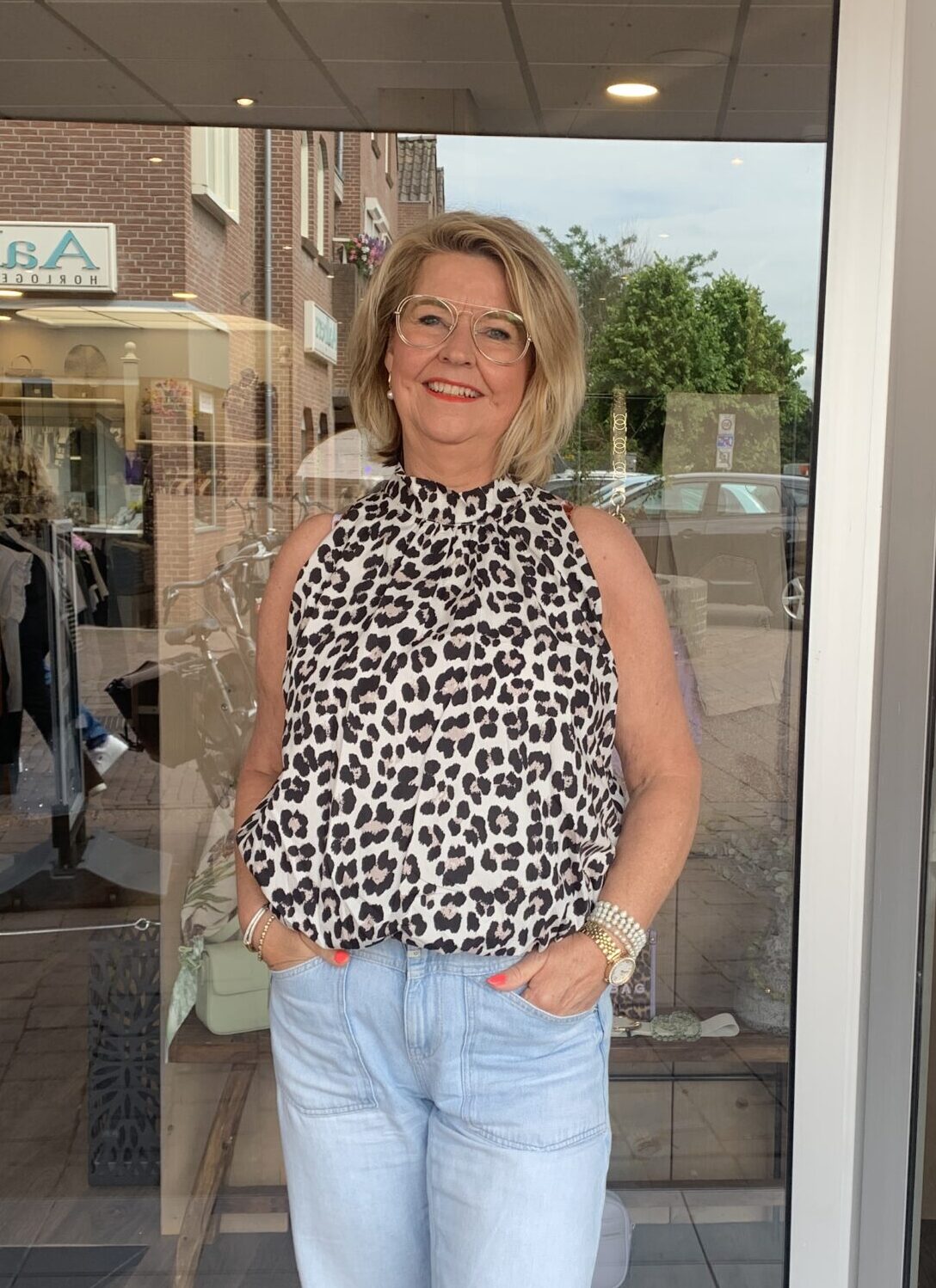 Haltertop Leopard