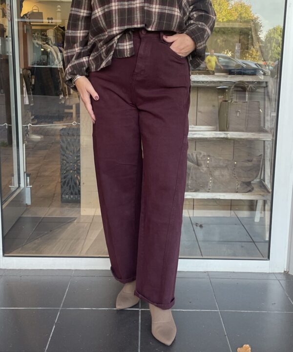 Jeans Balloon Jewelly Bordeaux